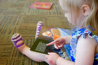 preschooler wanting to read