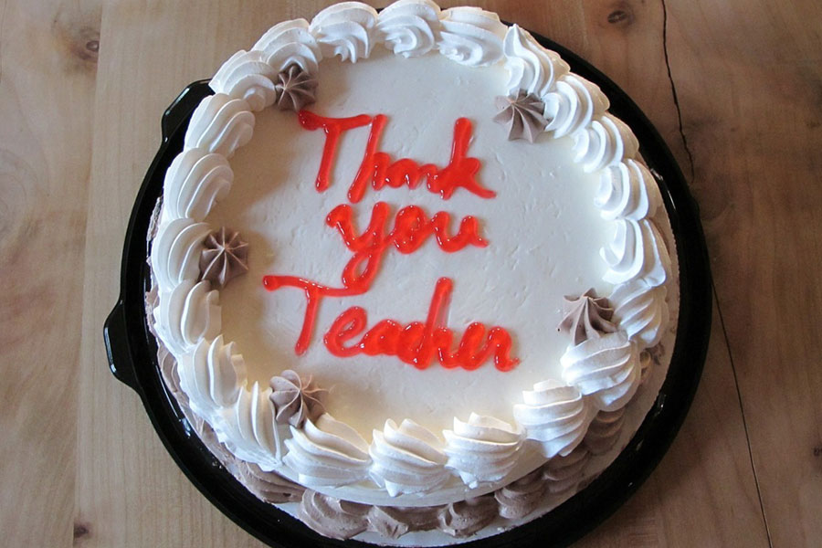 thank you cake